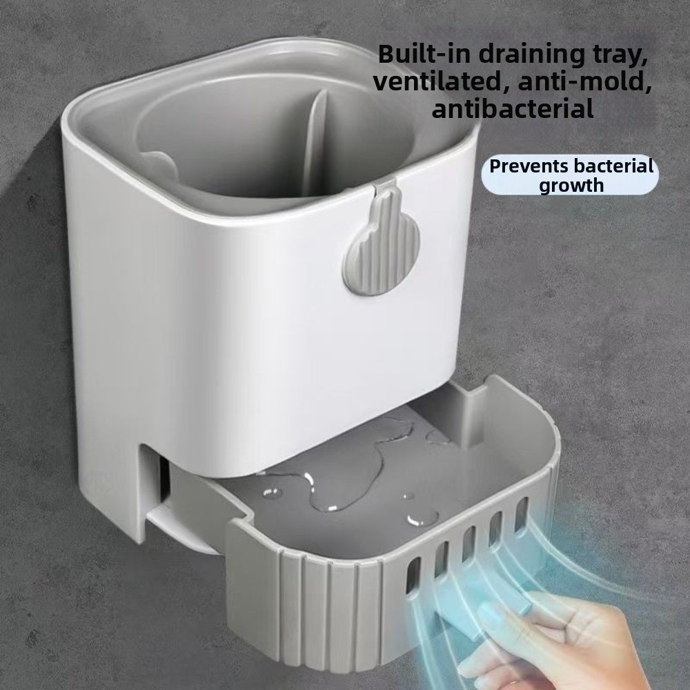 Ergonomic Wall Mount Toilet Br - Brush Bristle Set ulasan dan harga