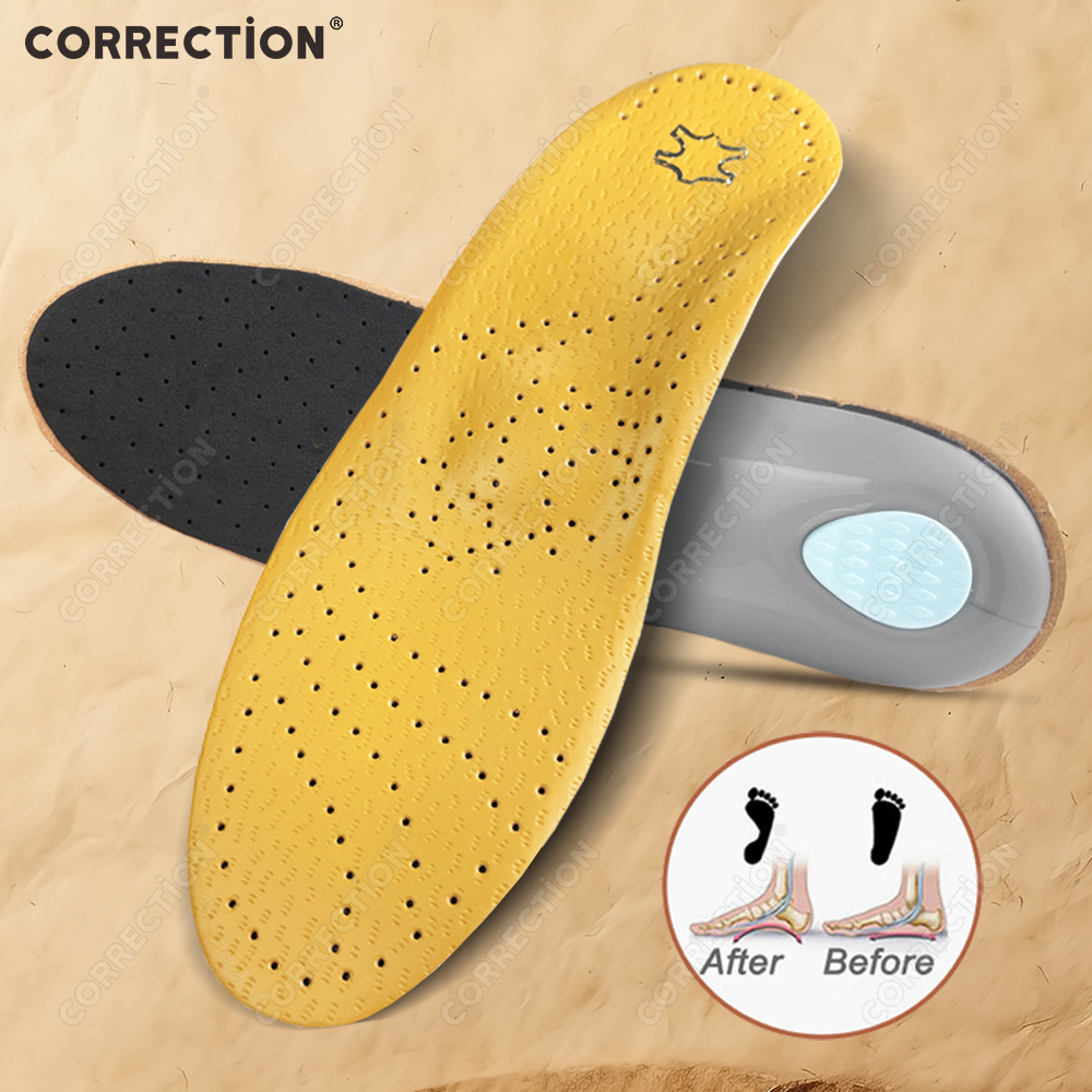 Leather Orthopedic Insole Arch - Sneaker Care Products ulasan dan harga