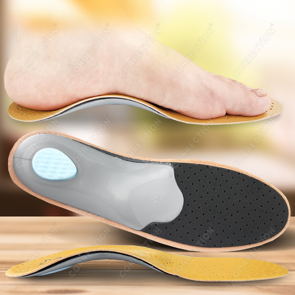 Leather Orthopedic Insole Arch - Sneaker Care Products ulasan dan harga