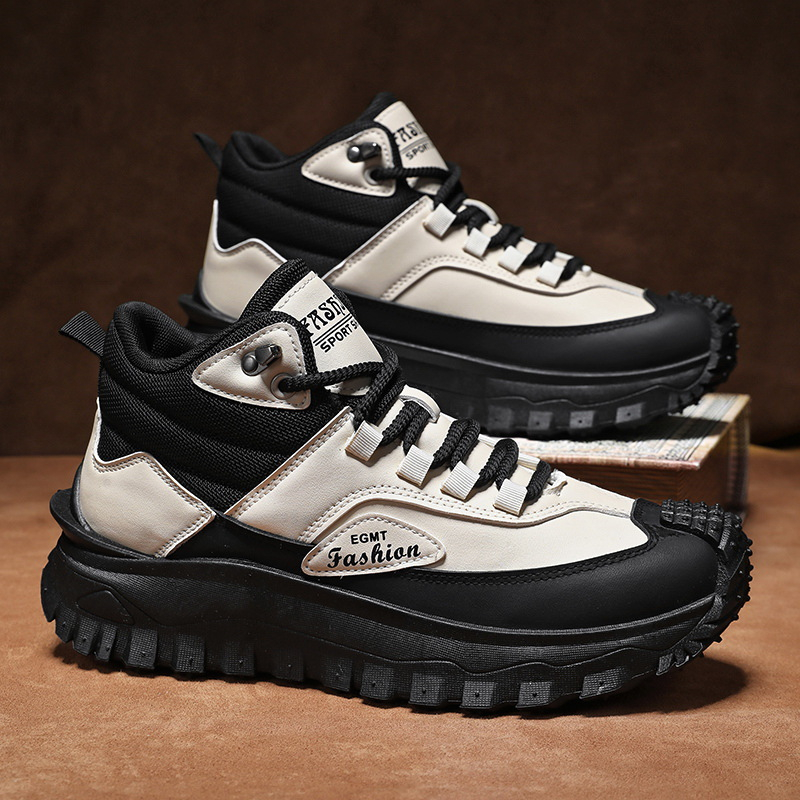 Men'S Black And White Mid Top  - Sneaker Zone ulasan dan harga