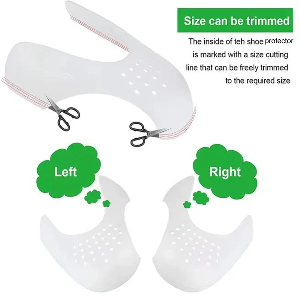 5Pairs Sneakers Protector Shoe - Sneaker Care Crease Protector ulasan dan harga
