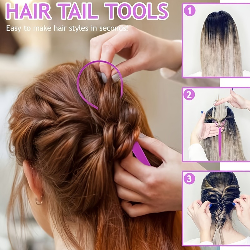 6Pcs Professional Hair Styling - Brush Bristle Set ulasan dan harga