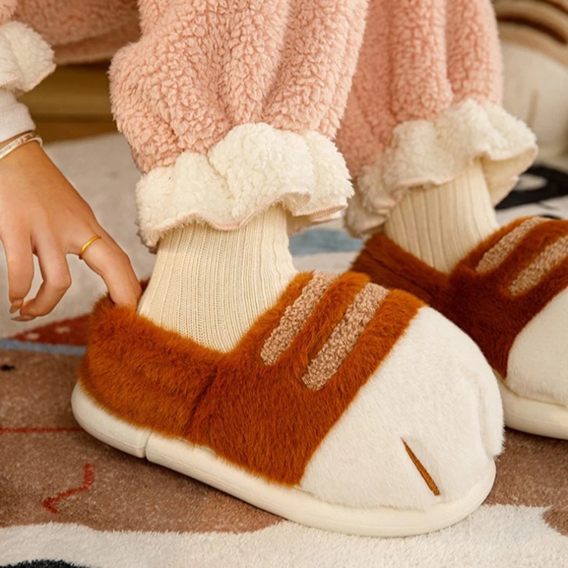 Home Fuzzy Slipper Women Winte - Sneaker Care Set ulasan dan harga