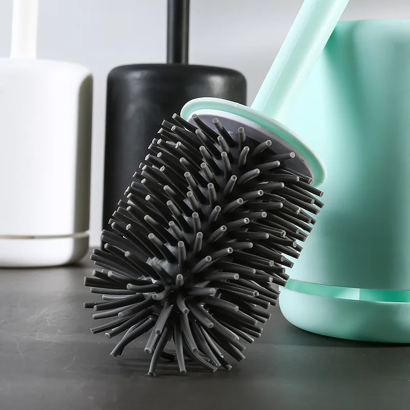Toilet Brush Set Holder Nylon/ - Brush Bristle Set ulasan dan harga