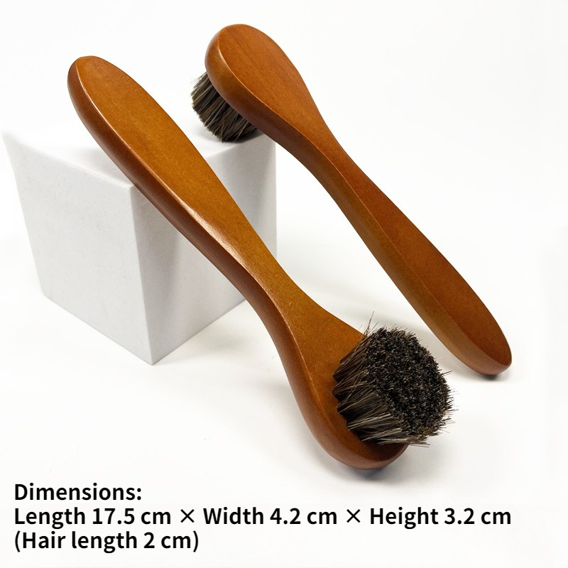 Soft Horse Hair Shoe Brush Lon - Sneaker Care Products ulasan dan harga