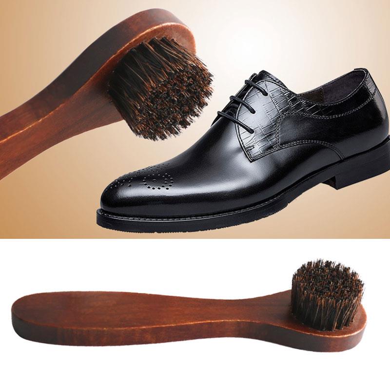 Soft Horse Hair Shoe Brush Lon - Sneaker Care Products ulasan dan harga