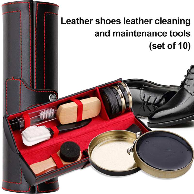 1 Set Leather Shoes Polish Set - Sneaker Care Set ulasan dan harga