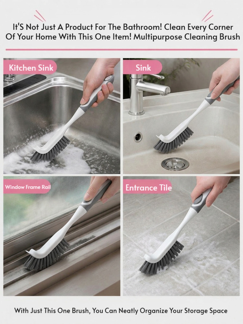 Scrub Brush Set with Hard Bris - Brush Bristle Set ulasan dan harga