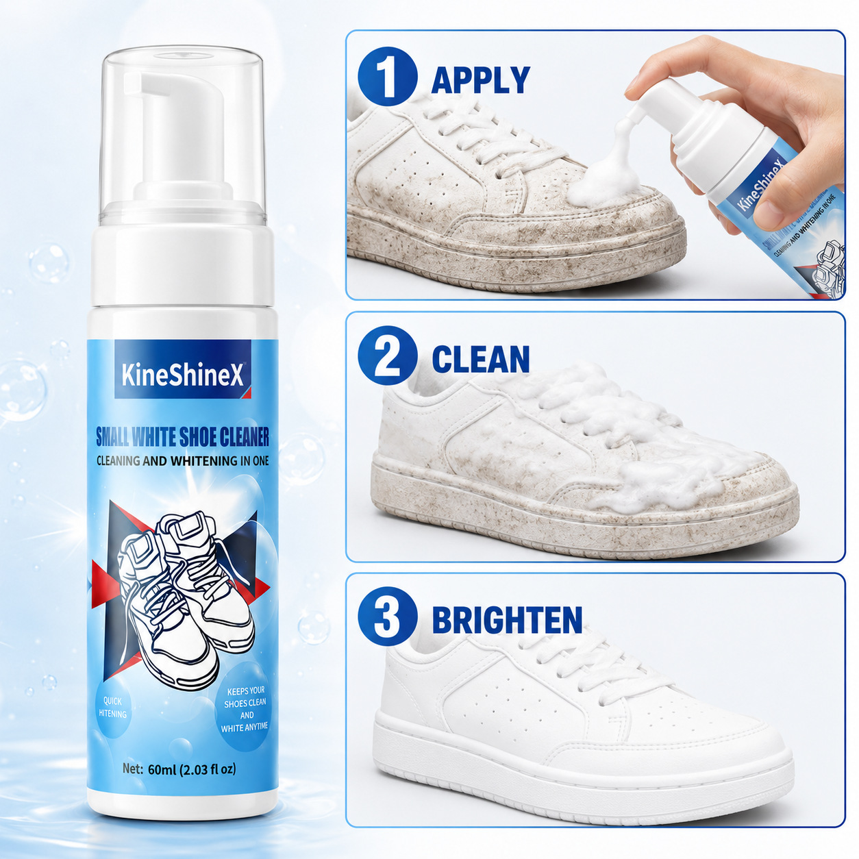 Gihen Shoe Cleaner Kits Water- - Sneaker Care Products ulasan dan harga