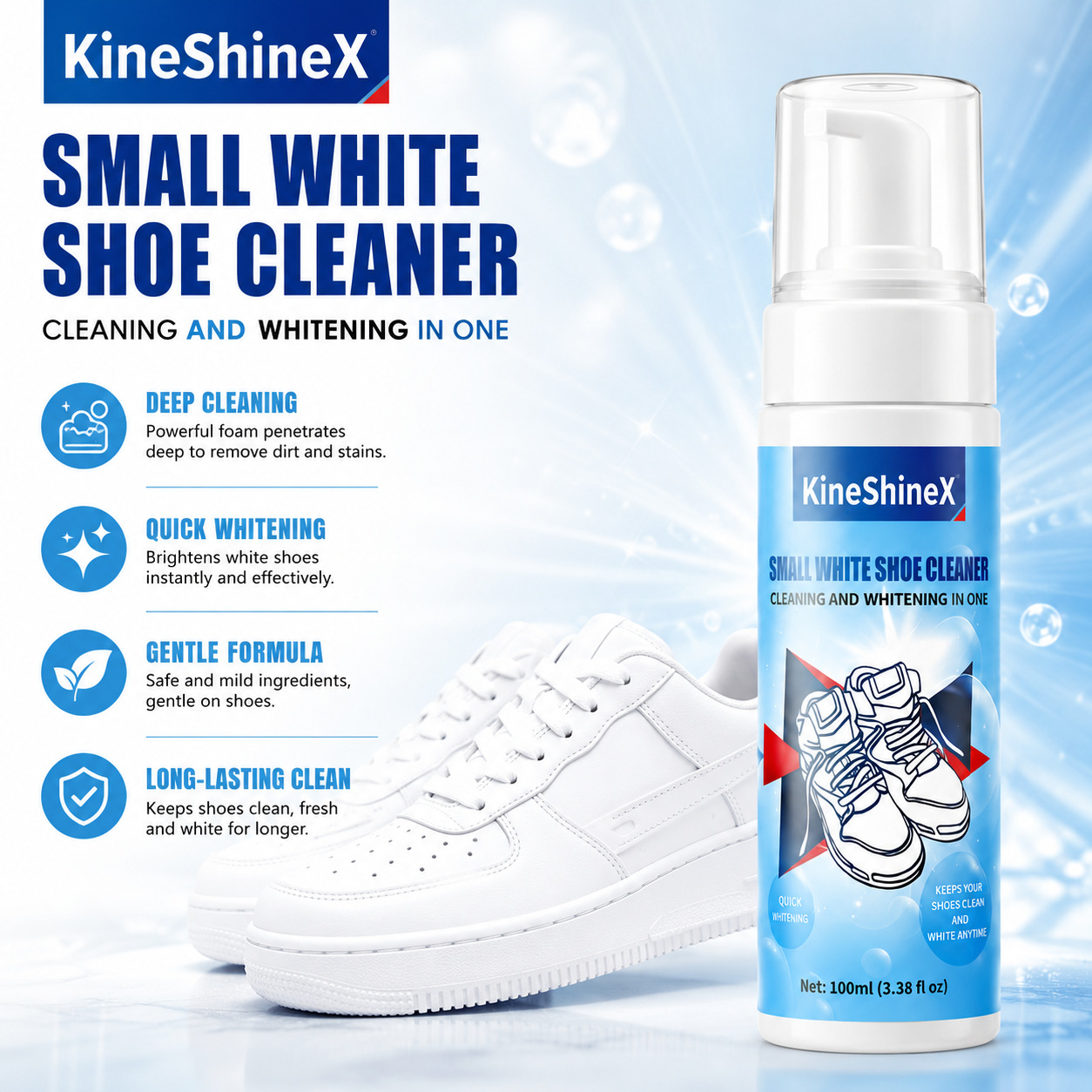 Gihen Shoe Cleaner Kits Water- - Sneaker Care Products ulasan dan harga